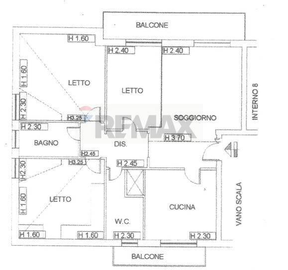 Pianta 2D - Four-room apartment VIA AMEDEO GIUSTINI
 
12, Castelnuovo di Porto - floor plans 1
