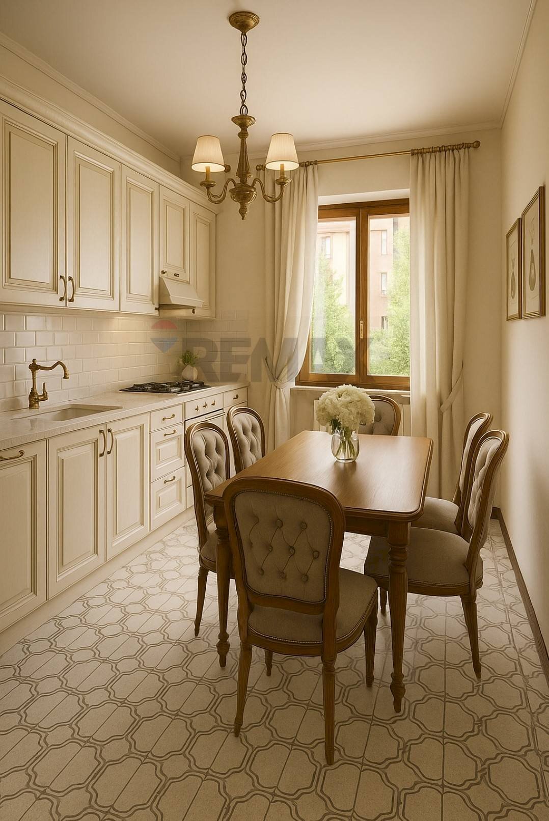 Sala da pranzo - Quadrilocale via Bensa
5, Prato - foto 3