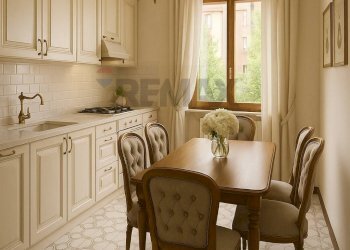 Sala da pranzo - Quadrilocale via Bensa
 
5, Prato - foto 3