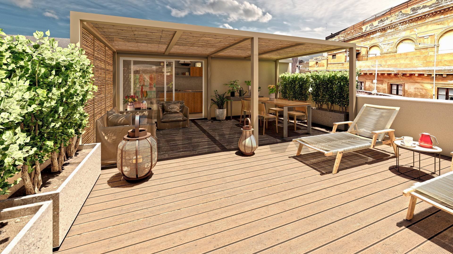 Terrazza - Appartamento Via Leonardi
 
21, Catania - foto 1