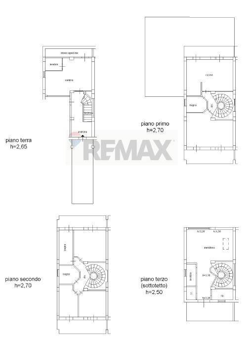 Pianta 2D - Villa a Schiera via Collettara, Scoppito - planimetria 1