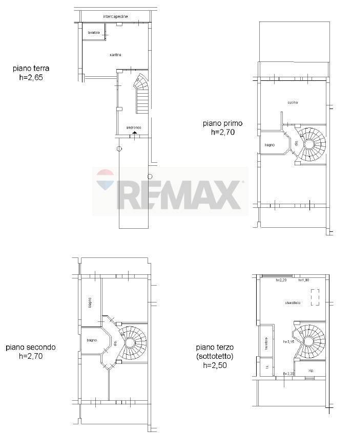 Pianta 2D - Villa a Schiera via Collettara, Scoppito - planimetria 1