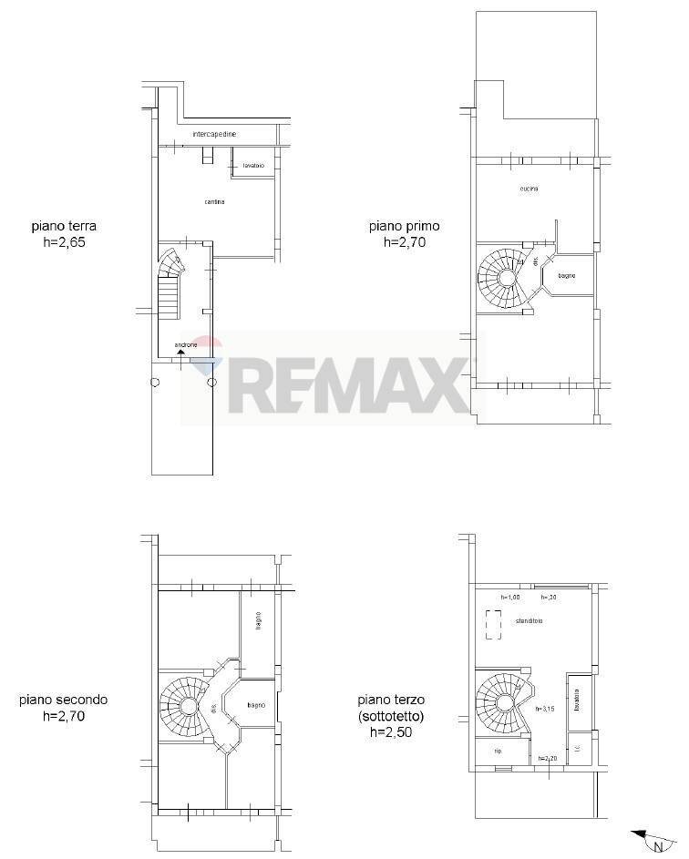Pianta 2D - Villa a Schiera via Collettara, Scoppito - planimetria 1