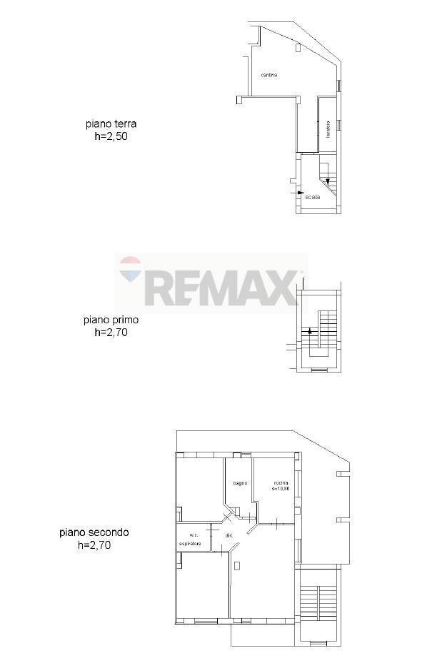 Pianta 2D - Villa a Schiera via Collettara, Scoppito - planimetria 1