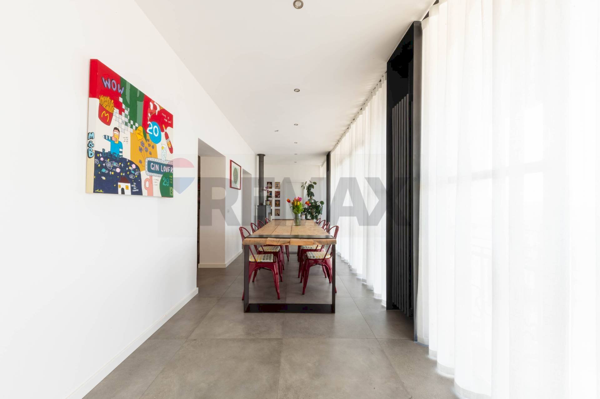Sala da pranzo - Trilocale VIA BORGO PALAZZO
 
83, Bergamo - foto 1