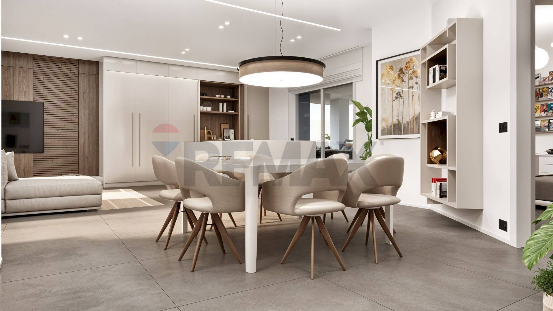 Sala da pranzo - Attico VIA BASTONE, Dalmine - foto 2