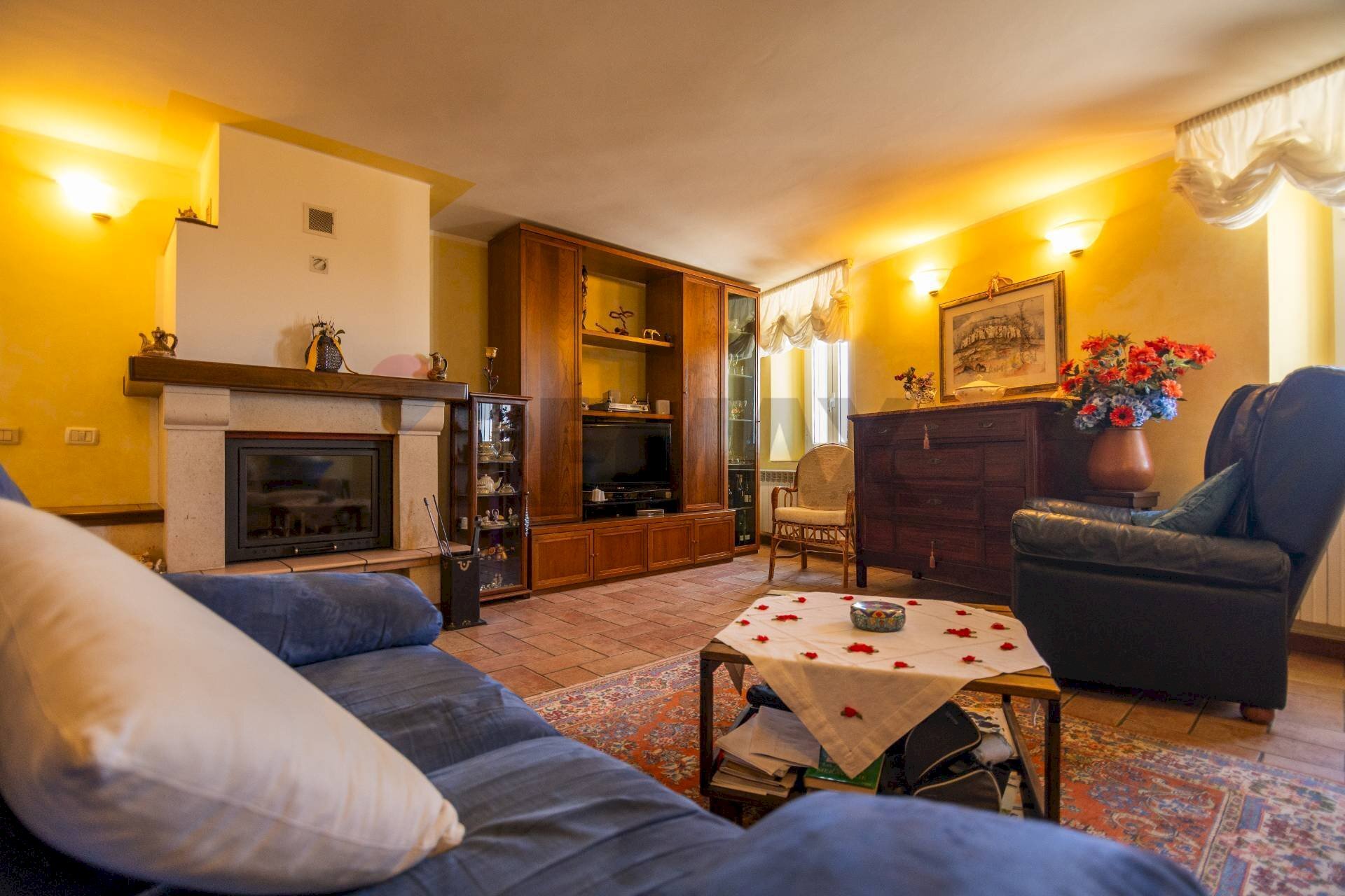 Soggiorno - Casa semi indipendente Frazione San Giovanni
 
13, Fabriano - foto 1