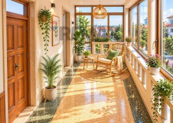 RENDER AI  - TERRAZZO VERANDATO - Trilocale Via Bruno Buozzi
 
10, Falconara Marittima - foto 1