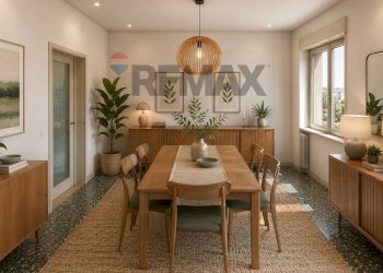 RENDER AI - Sala da pranzo - Trilocale Via Bruno Buozzi
 
10, Falconara Marittima - foto 4