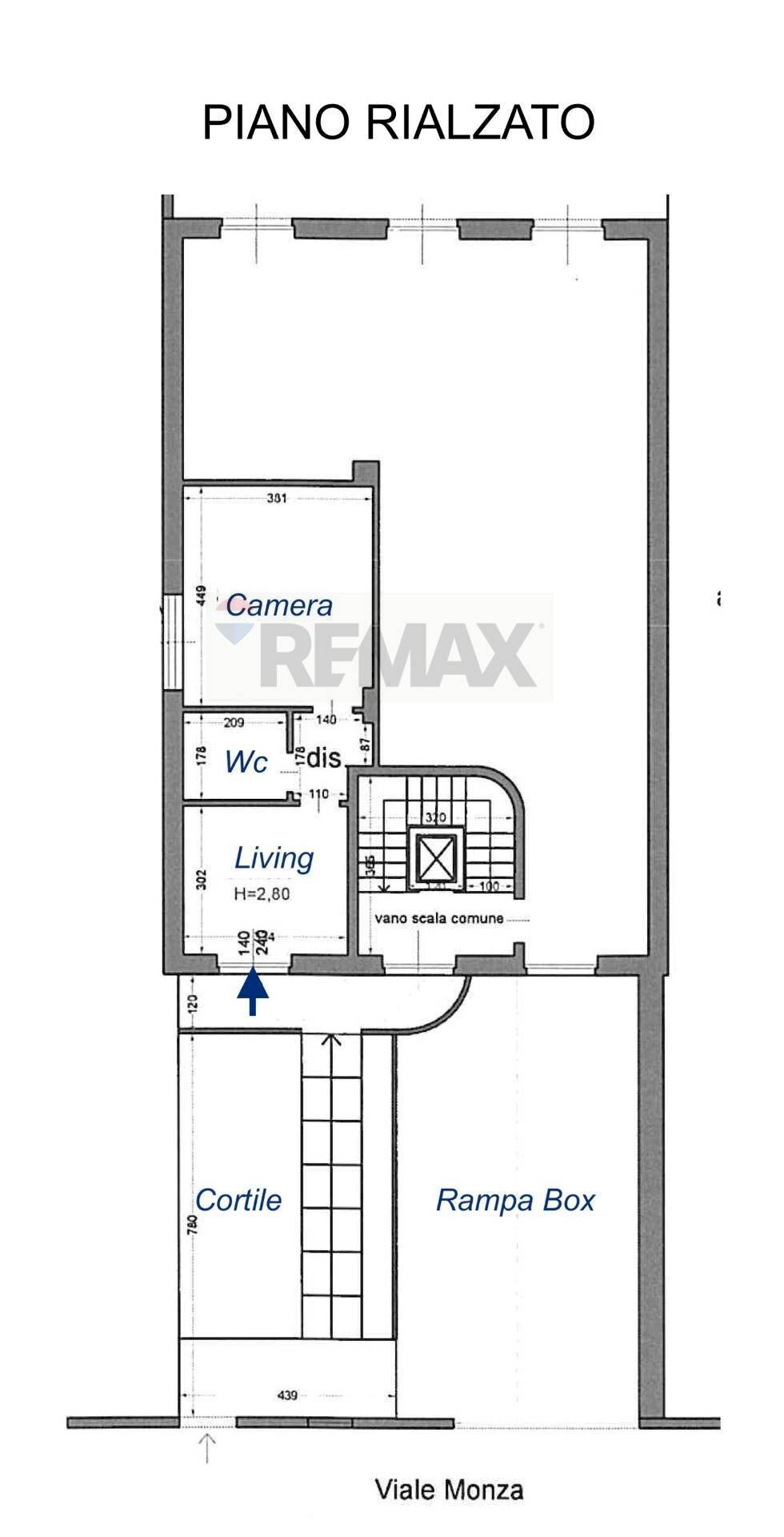 Pianta 2D - Casa indipendente Viale Monza
 
71, Milano - planimetria 1