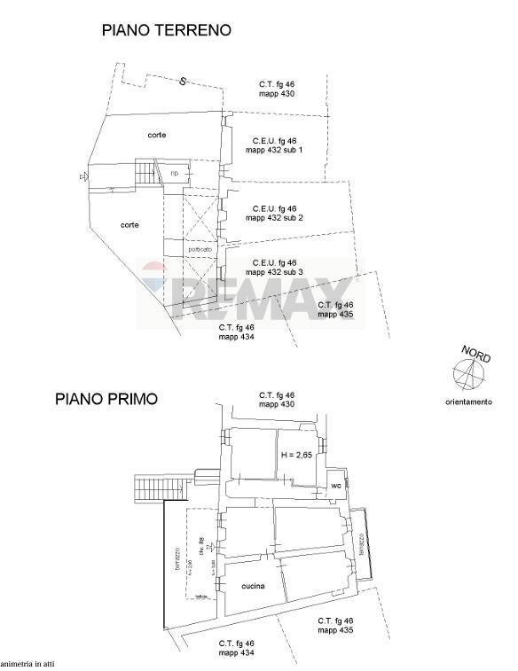 Pianta 2D - Casa semi indipendente TOCETO
 
88, Varese Ligure - planimetria 1