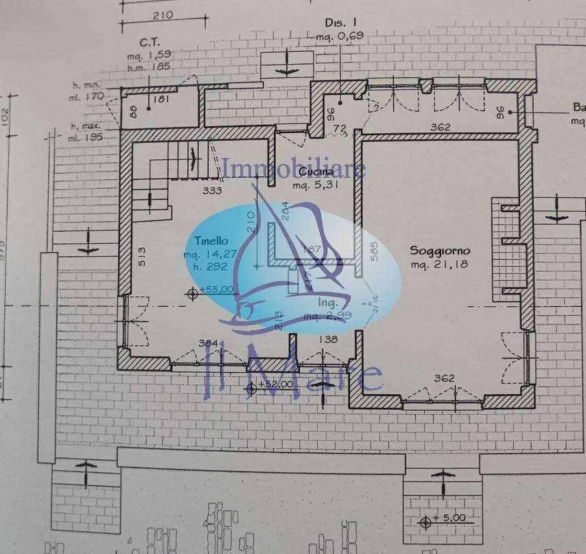 Foto 30 - Villa VIA DEI COMPARINI, Viareggio - floor plans 1