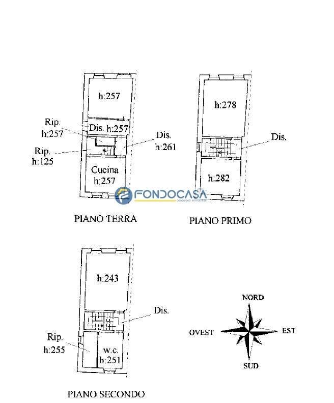 Planimetria - Rustico via martiri delle foibe, Lucca - planimetria 1