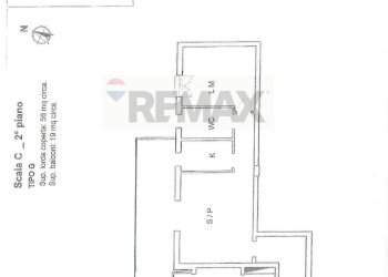 Pianta 2D - Bilocale Bitonto-Palese Aeroporto, Bari - foto 12