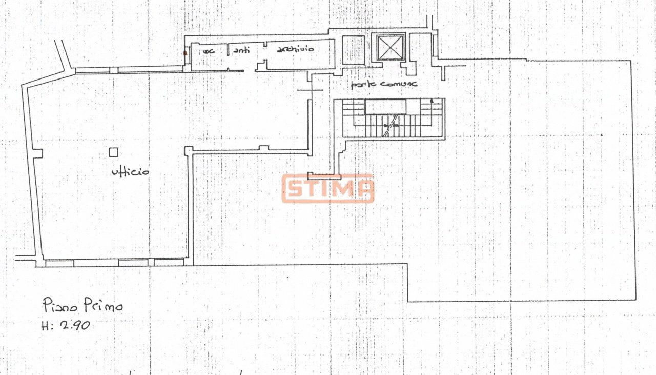 Foto 17 - Ufficio Treviso - planimetria 1