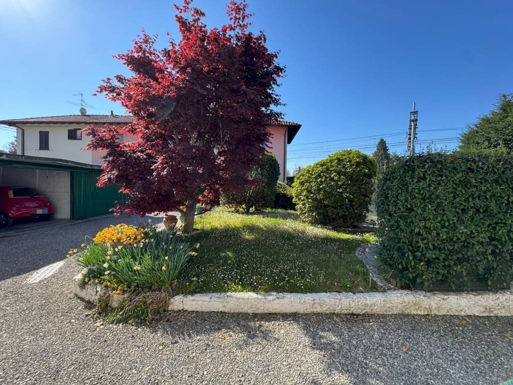 Giardino - Trilocale via Cesare Battisti, 32, Somma Lombardo - foto 2