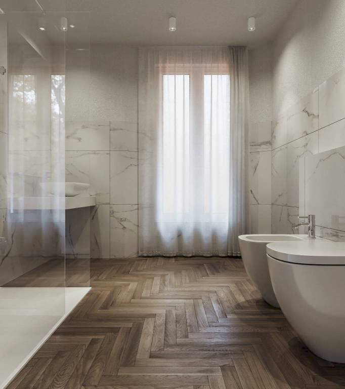 Bagno - Three-room apartment via Santo Stefano, 103, Bologna (neighborhood Centro Storico) - photo 2