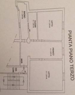 Quadrilocale via Trivellari, Modena (zona Centro Storico) - planimetria 1