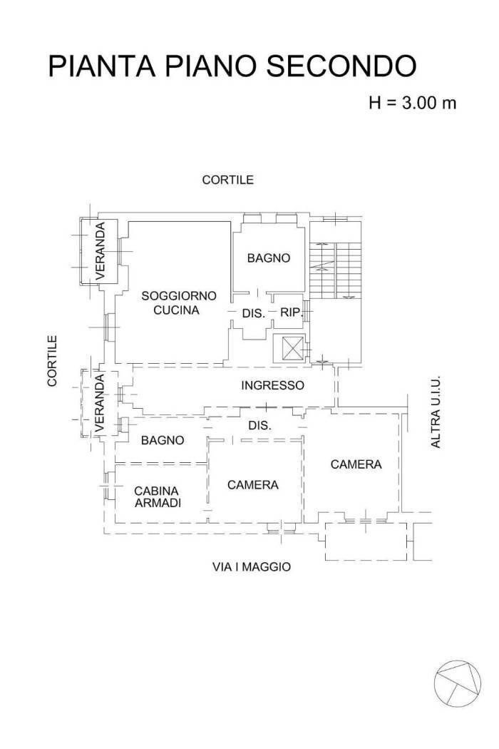 Apartment via 1 Maggio, 4, Moncalieri - floor plans 1