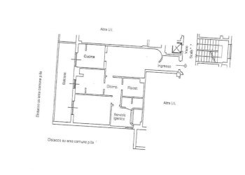 Planimetria - Trilocale via Cina, Roma (zona Torrino) - foto 26
