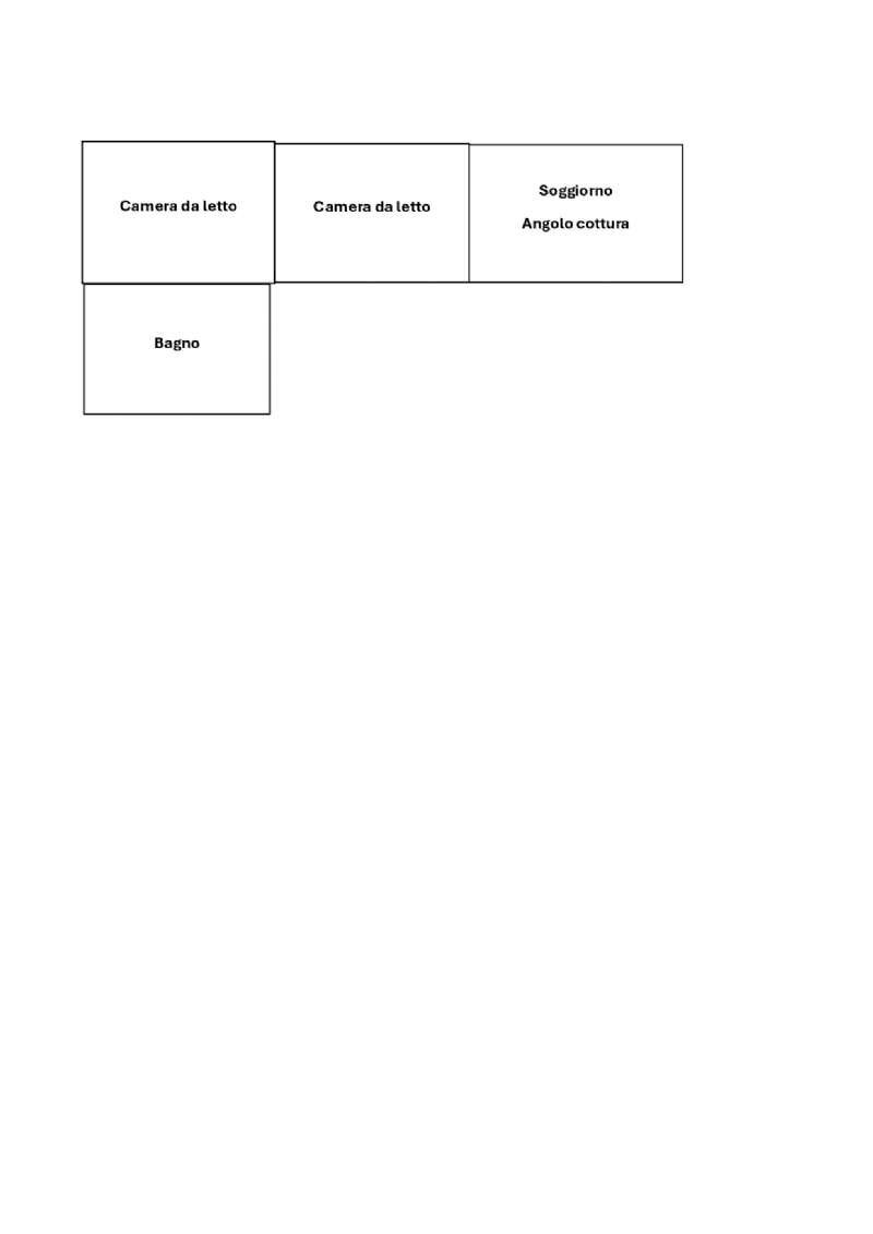 planimetria  - Bed & Breakfast via Goito, 33, Roma (zona Centro Storico) - planimetria 1