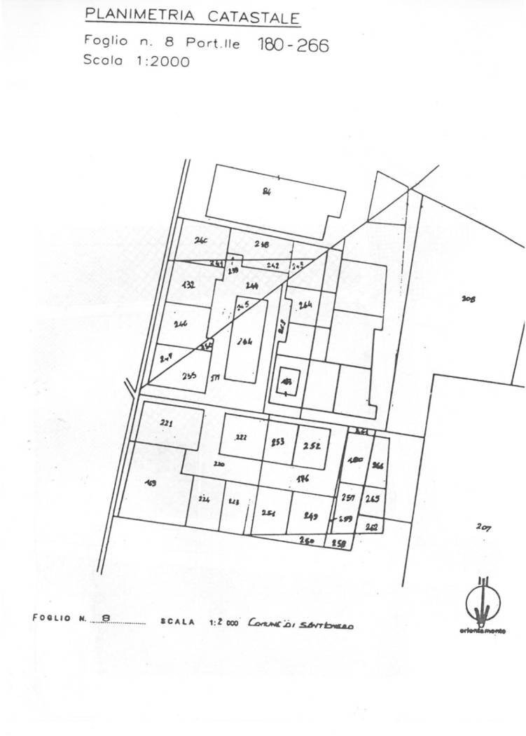 Terreno edificabile via Marco Polo, Sant'Omero - planimetria 1