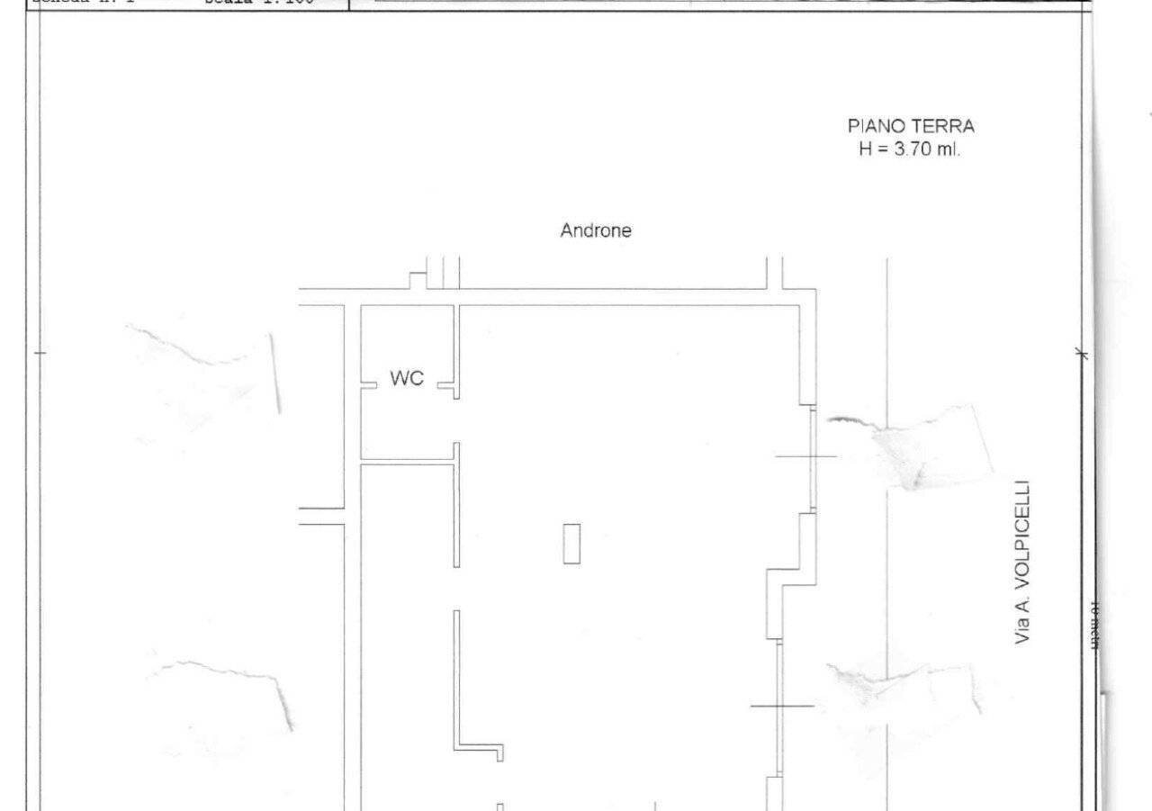 Shop via Angelo Volpicelli, 30/32, Arzano - floor plans 1