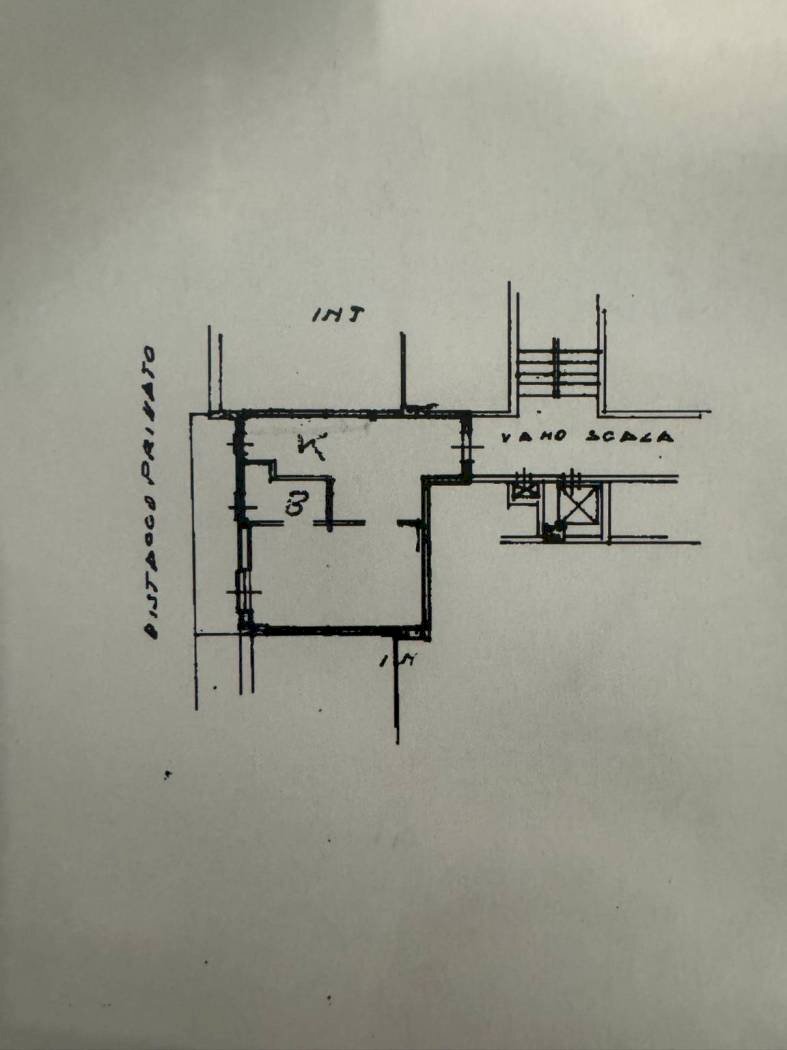 Two-room apartment via Gaetano Casati, 39, Roma - floor plans 1