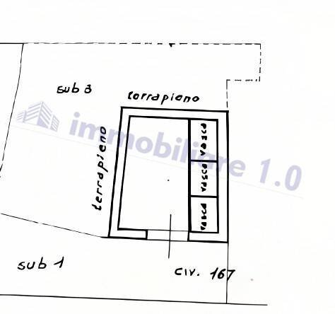 Rustico strada Provinciale di Camporeale, Alcamo - planimetria 1