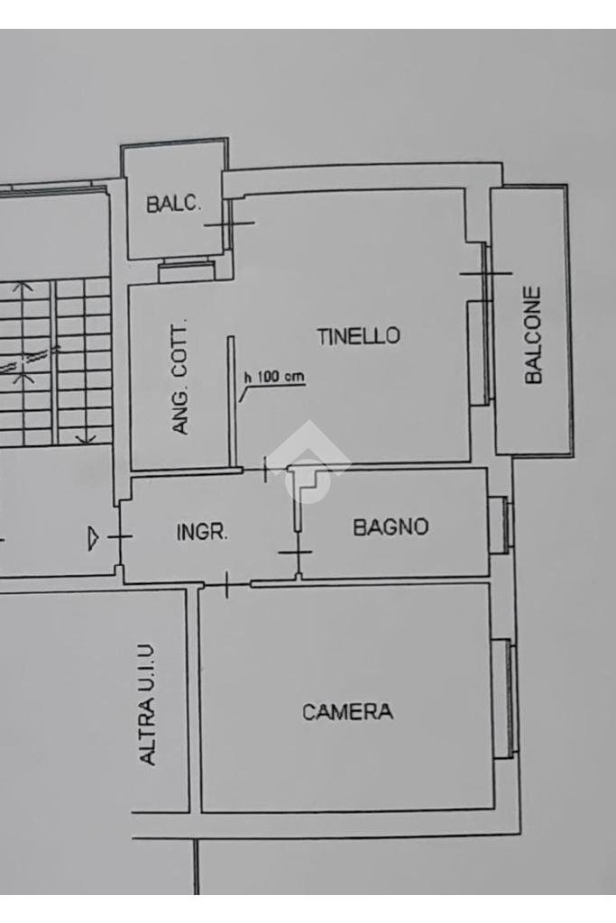 Bilocale Str. Mappano, Caselle Torinese - planimetria 1