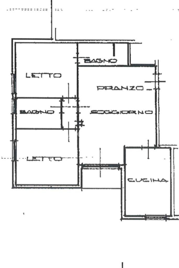 Trilocale Via Liguria, Formigine - planimetria 1