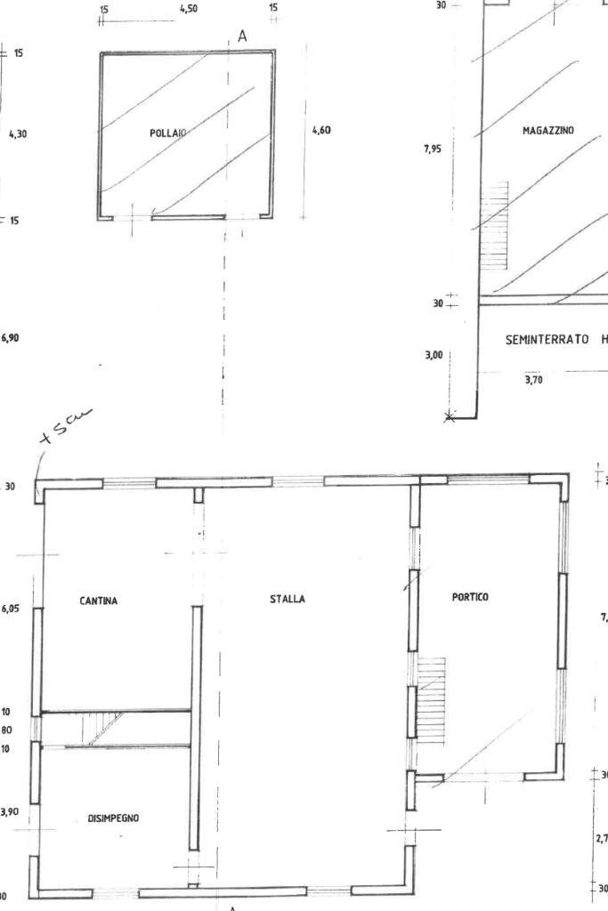 Villa Via Misano Adriatico, San Clemente - planimetria 1