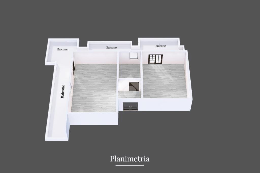 Bilocale Via Sottoconvento, Ventimiglia - planimetria 1