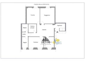 Distribuzione interna - appartamento - Ufficio Parma - foto 3