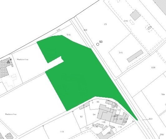 estratto mappa.jpg - Building land Via del Maglio 84, Castenedolo - floor plans 1