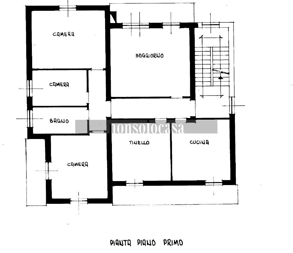 PLANIMETRIA APPARTAMENTO - Appartamento Strada di Sant' Egidio 999, Perugia - planimetria 1