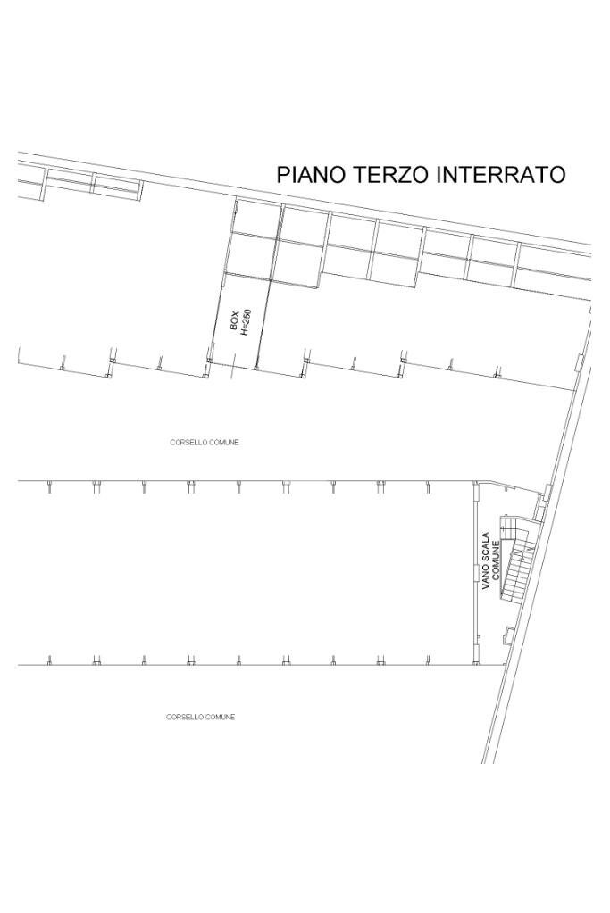Box Via Bordighera, Milano - planimetria 1