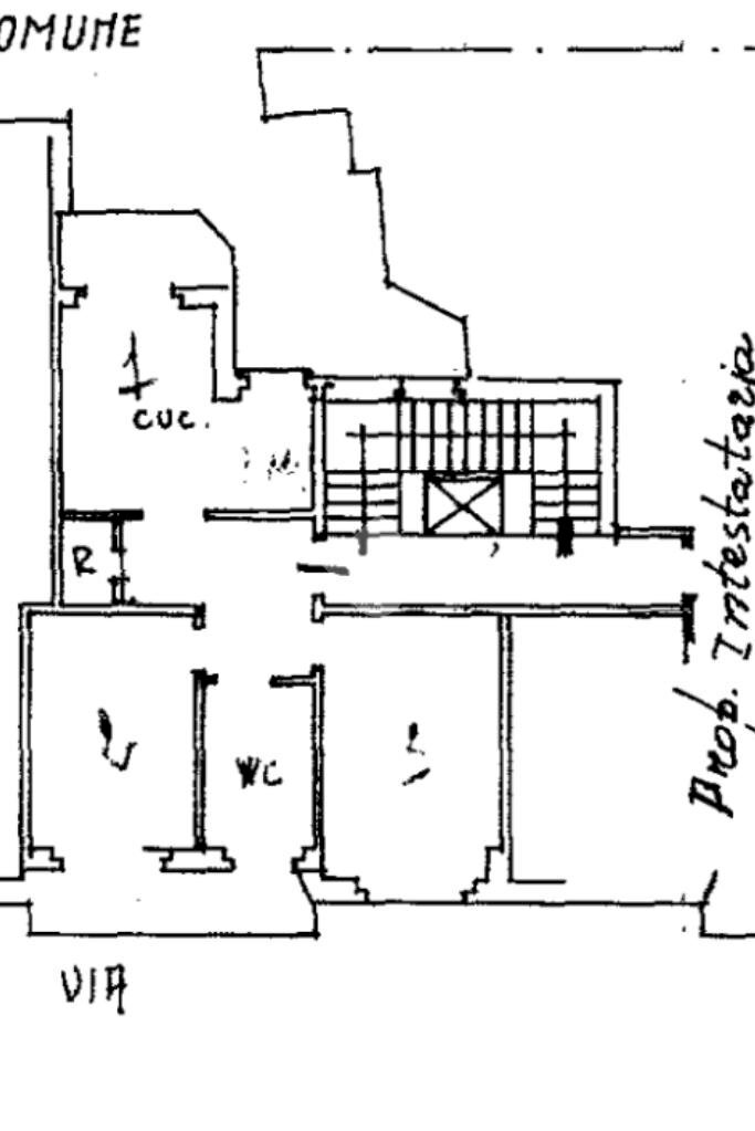 Trilocale Via Fidia, Torino (zona Pozzo Strada) - planimetria 1