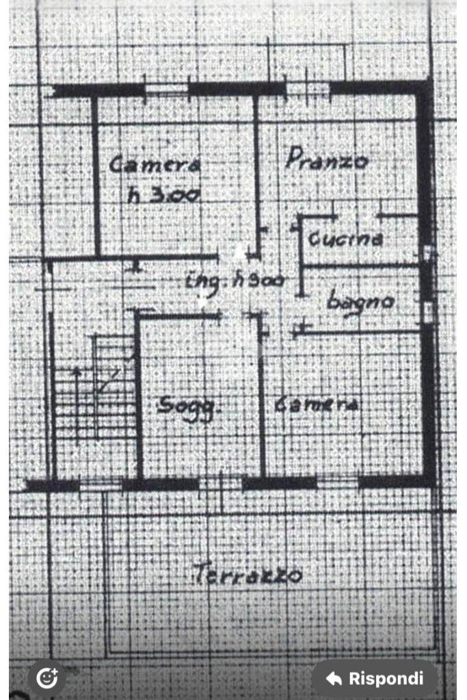 Quadrilocale Via Francesca Edera de Giovanni, Bologna (zona Bolognina) - planimetria 1
