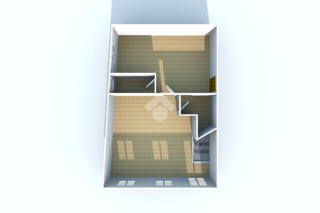 Casa semi indipendente Vicolo San Tommaso, Canelli - planimetria 1