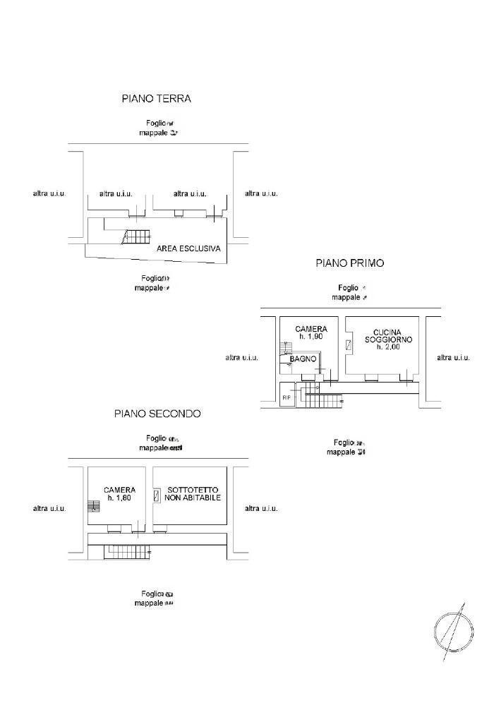 Casa semi indipendente Borgata Pomeano, Pramollo - planimetria 1