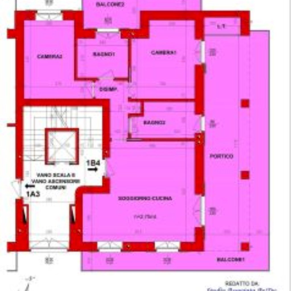 Trilocale Centallo - planimetria 1