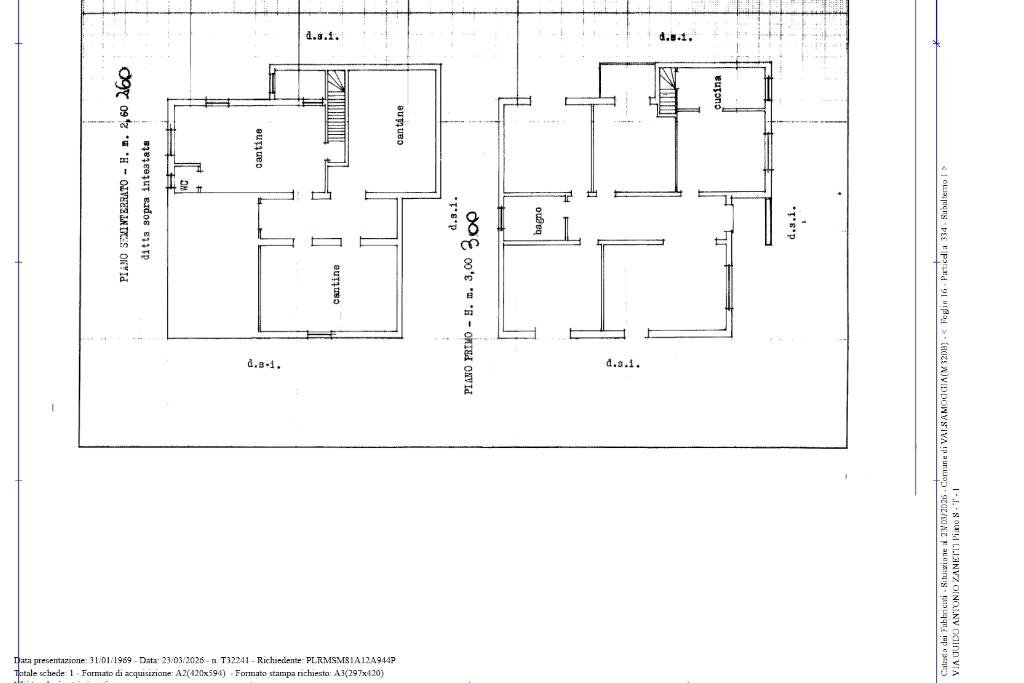 Villa Via zanetti, Valsamoggia (zona San Lazzaro) - planimetria 1