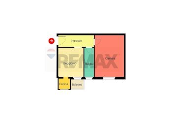 Pianta 2D - Bilocale VIA LONGHI
 
11, Milano - foto 26