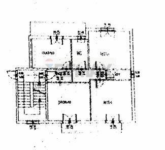 Pianta 2D - Quadrilocale Via Carico
 
23, Acireale - planimetria 1
