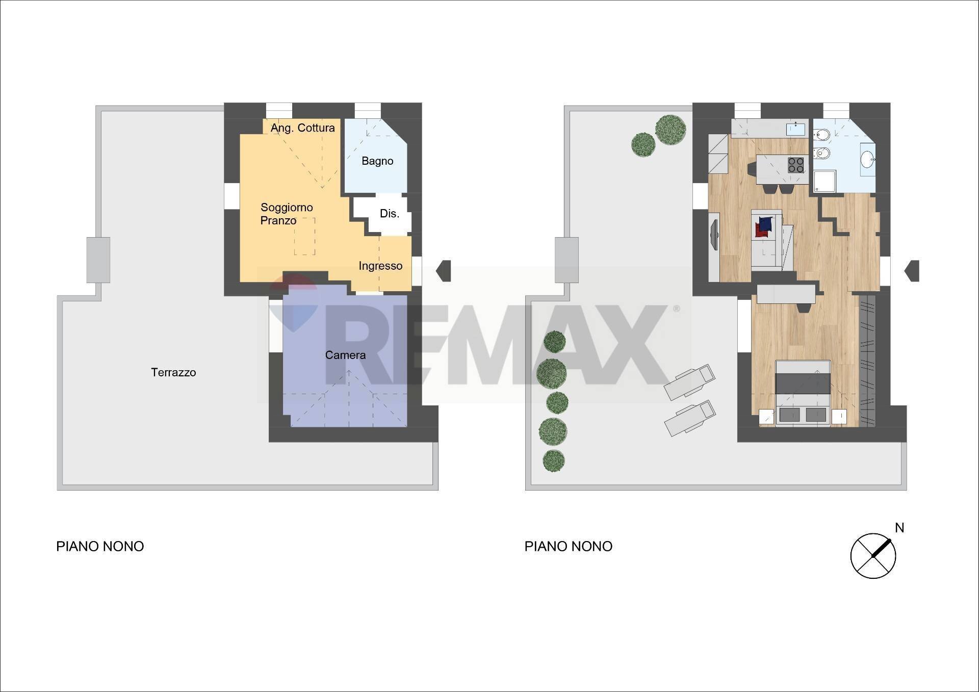 Pianta 2D - Attico via cristoforo colombo
 
8, Segrate - planimetria 1