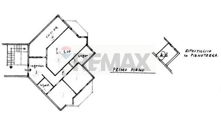 Pianta 2D - Four-room apartment via Giordano e Marando
 
3, Manfredonia - floor plans 1