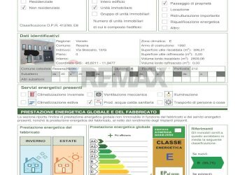Certificato di energia - Capannone Via Boscalto
 
12G, Resana - foto 7