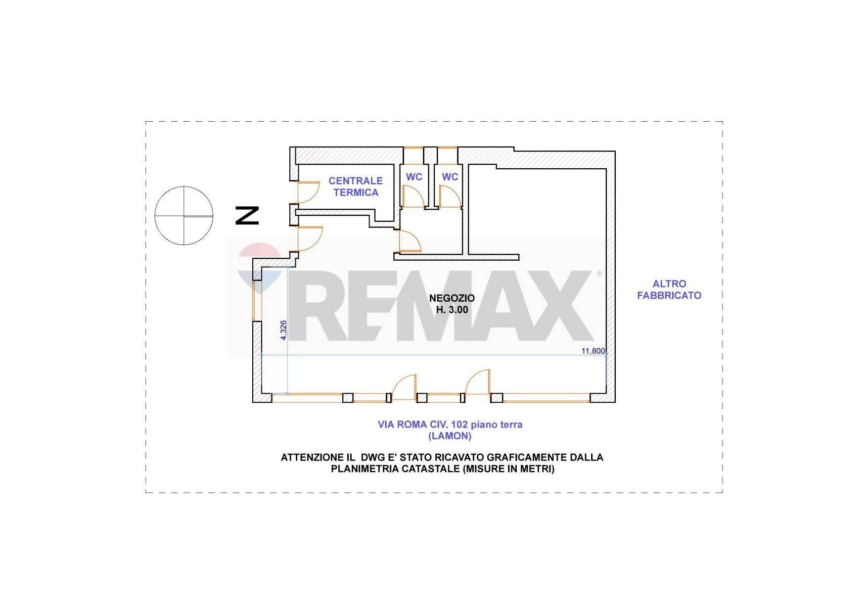 Pianta 2D - Casa semi indipendente Lamon - planimetria 1