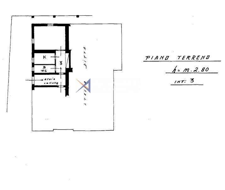Foto 15 - Bilocale Taggia - planimetria 1